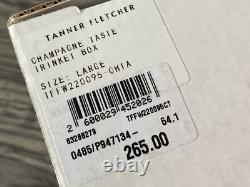 Tanner Fletcher Silver Plated Champagne Taste Jewelry Trinket Box Retail £265