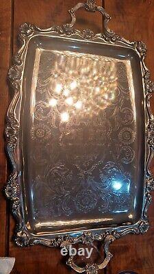 Tea, Coffee Service 5 Piece Vintage, Silver Plated Cavalier STUNNING CONDITION