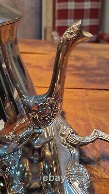 Tea, Coffee Service 5 Piece Vintage, Silver Plated Cavalier STUNNING CONDITION