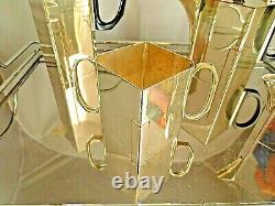 Tea Service Vintage Retro Deco Silver Plated Cubist