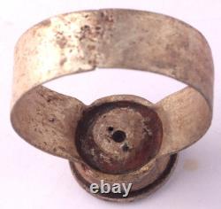 Trench art set Rifle Soldier's ring Gun Military Army Force War art Mans jewelry