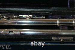 Trevor James Flute TJ10 cleaned & serviced with Original Box & Cloth Carry Bag