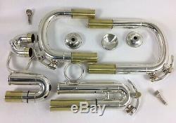 Trumpet Olds Custom Crafted Eb D 1970s ORIGINAL FACTORY Silver Great valves/play