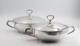 Two Lidded Silver Plated Serving Dishes Konigl. Kurhaus Bad Oeynhausen