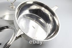 Two Lidded Silver Plated Serving Dishes Konigl. Kurhaus Bad Oeynhausen