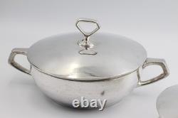 Two Lidded Silver Plated Serving Dishes Konigl. Kurhaus Bad Oeynhausen