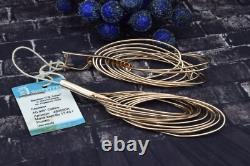 Ukraine STERLING SILVER 925 earrings gold plated jewelry 9k beautiful old stoc