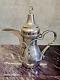 Unusual Vintage Nautical Silver Plate Dallah Coffee Pot Omani Bedouin Islamic
