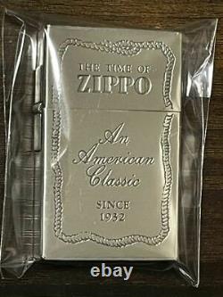 Used Zippo Original 1932 Replica Silver Mirror Plating Japan Super Cool Rare