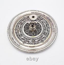 VICTORIAN ELKINGTON SILVER PLATED ELECTROTYPE CHERUB TAZZA c1870
