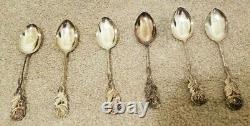 VINTAGE GERMAN SILVERPLATE SERVING UTENSILS SET With BOX. 12 PIECES. STAMPED 90