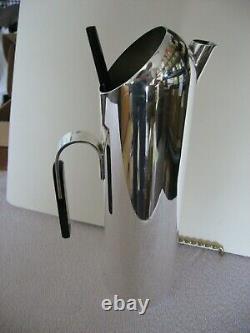 VINTAGE ITALIAN SILVER PLATE COCKTAIL MARTINI PITCHER WithMATCHING STIR GULIANO