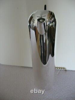 VINTAGE ITALIAN SILVER PLATE COCKTAIL MARTINI PITCHER WithMATCHING STIR GULIANO