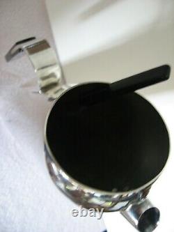 VINTAGE ITALIAN SILVER PLATE COCKTAIL MARTINI PITCHER WithMATCHING STIR GULIANO