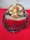 VINTAGE Job Lot JEWELLERY BOX Roll Top GLOBE DISH + JEWELLERY Serving SPOONS UK