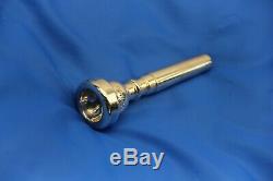 VINTAGE Vincent Bach Corp 1 1/2C Mouthpiece Trumpet SILVER Plated ORIGINAL