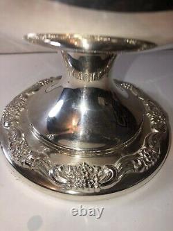 VTG Ornate Floral Poole Silver Plate Champagne Bucket Trophy Urn Wine Chiller