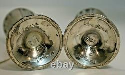 VTG Peerless Silver Co. La France Silver Plated Reg Salt & Pepper Shaker #701