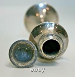 VTG Peerless Silver Co. La France Silver Plated Reg Salt & Pepper Shaker #701