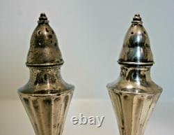 VTG Peerless Silver Co. La France Silver Plated Reg Salt & Pepper Shaker #701
