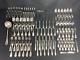 Very Large Silver Plated Cutlery Set 112 Pieces Regency Style