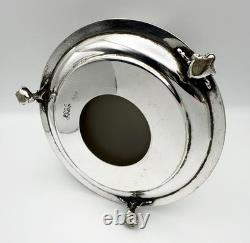 Victorian Aesthetic Movement Preserve / Biscuit Box Silver Plate Hukin & Heath