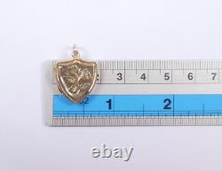 Victorian Silver Locket Antique 1886 HM Albert Ernest Jenkins Gold Plated