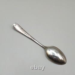 Victorian Silver Plated Egg Cups & Spoons Stand Set Sheffield Henry Atkin C1880
