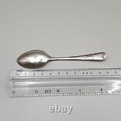 Victorian Silver Plated Egg Cups & Spoons Stand Set Sheffield Henry Atkin C1880