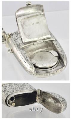 Victorian Vesta Case Sovereign Case Stamp Holder Combination William Neale