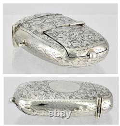 Victorian Vesta Case Sovereign Case Stamp Holder Combination William Neale