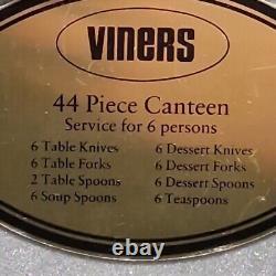 Viners Dubarry Classic 44 Piece Canteen Cutlery for 6 persons set
