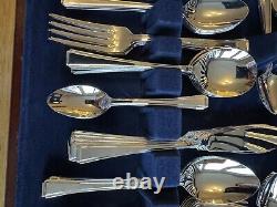 Viners Harley Elegance 100 Piece Set 8 Place Setting Guild Silver Collection New
