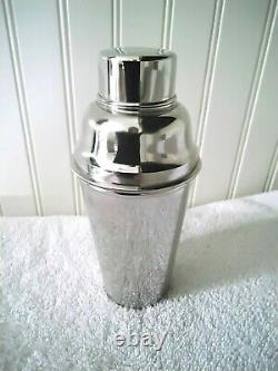 Vintage 1920's German Silver Plate Cocktail Shaker 10 Piece Set Extremely Rare