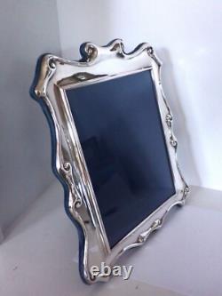 Vintage 1930's Large Silver Plate Picture / Photo Frame Sheffield England Deco B