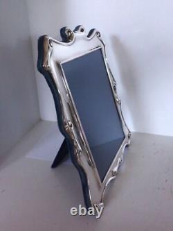 Vintage 1930's Large Silver Plate Picture / Photo Frame Sheffield England Deco B