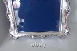 Vintage 1930's Large Silver Plate Picture / Photo Frame Sheffield England Deco B