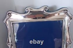 Vintage 1930's Large Silver Plate Picture / Photo Frame Sheffield England Deco B