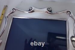 Vintage 1930's Large Silver Plate Picture / Photo Frame Sheffield England Deco B