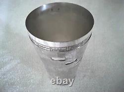 Vintage 1930's Napier Silver Plated Dial A Drink Cocktail Shaker