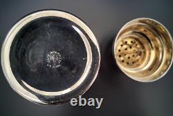 Vintage 1940's German Silver Plate Cocktail Shaker 8 Piece Set Rare