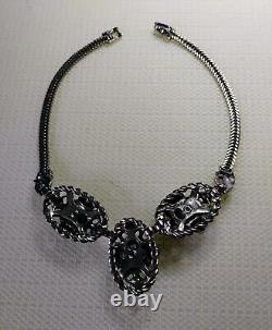 Vintage 1950's Selro Necklace/Bracelet/Earrings set Excellent condition