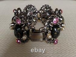 Vintage 1950's Selro Necklace/Bracelet/Earrings set Excellent condition
