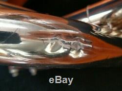 Vintage 1977 Silver Plated Getzen Eterna Flugelhorn with Original Case and Mpc