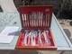 Vintage 38 Piece Silver Plated Canteen of Cutlery for 6 Cooper Ludlam Kings
