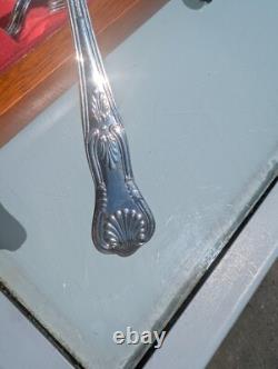 Vintage 38 Piece Silver Plated Canteen of Cutlery for 6 Cooper Ludlam Kings