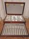 Vintage 44 Pc BEAD PATTERN Silver Plate CUTLERY CANTEEN by Viners of Sheffield