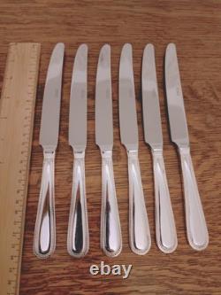 Vintage 44 Pc BEAD PATTERN Silver Plate CUTLERY CANTEEN by Viners of Sheffield