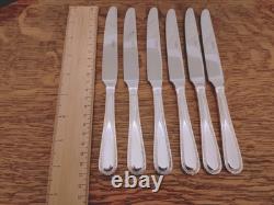 Vintage 44 Pc BEAD PATTERN Silver Plate CUTLERY CANTEEN by Viners of Sheffield