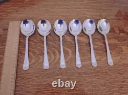 Vintage 44 Pc BEAD PATTERN Silver Plate CUTLERY CANTEEN by Viners of Sheffield
